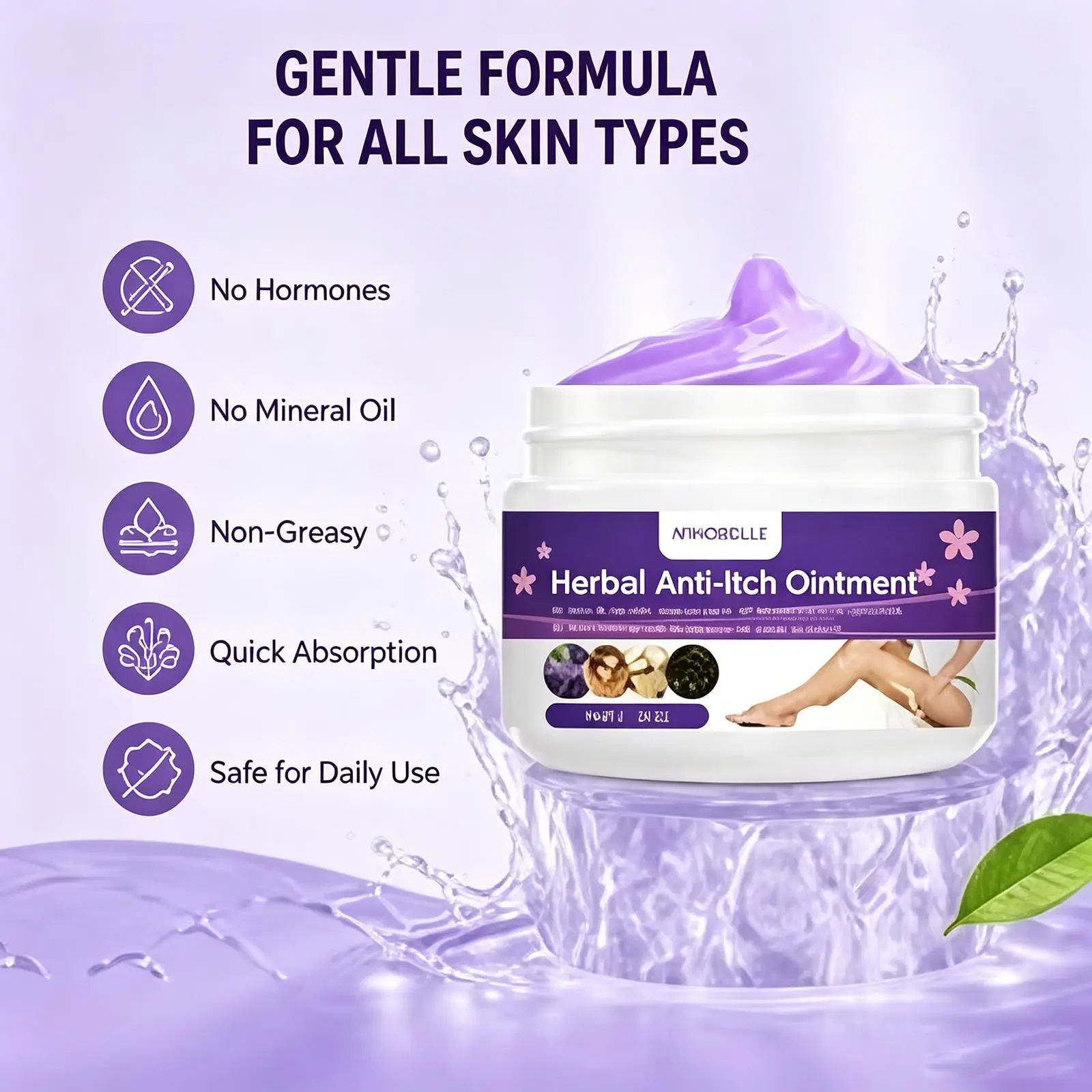 APHOBELLE Natural Itch-Calming Skin Ointment - Alcohol-Free, Non-Greasy, Portable Body Care Balm for All Skin Types, Balances Moisture, Long-Lasting Comfort, Exclusive Discount: Buy 3 Get 1 Free