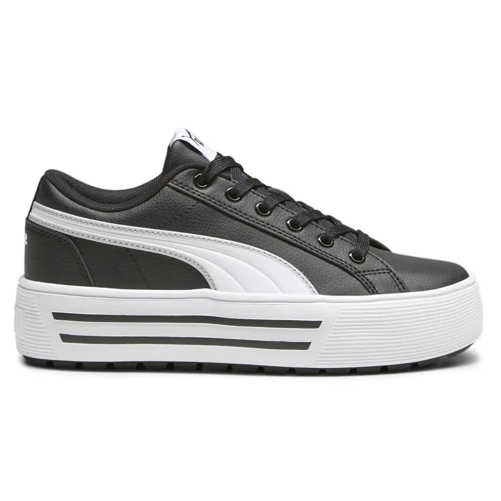 PUMA Womens Kaia 2.0 Platform Sneakers Shoes Casual - Black