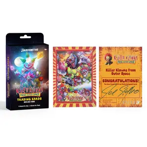 Killer Klowns From Outer Space Inner Carton + Joe Simko Autograph Card