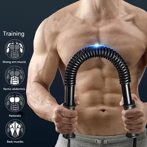 Spring Arm Resistance Band, Arm Strength Trainer, Chest and Bicep Training Arm Resistance Band, Home Muscle Strength Training Tool