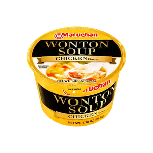 Maruchan Ramen Chicken Flavor Instant Wonton Soup - 39.4g, Japanese Style Quick Meal