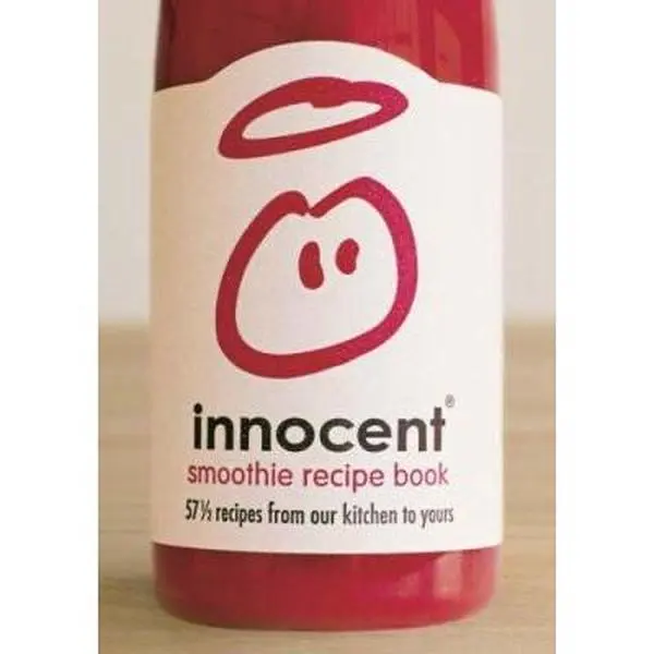 USED Hard Cover Innocent Smoothie Recipe Book - 57.5 Recipes, Smoothie Ideas, Healthy Options, 192pp, English for Kitchen Shelf by Innocent, Healthy Smoothies