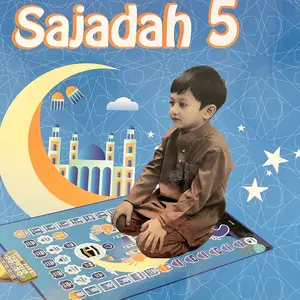 Electronic Interactive Children Prayer Mat, Muslim Kids Educational Prayer Mat (MR032)