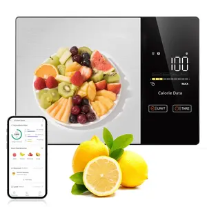 Smart Food Kitchen Nutrition Scale with Nutritional Calculator, Free App with 19 Nutrients Tracking