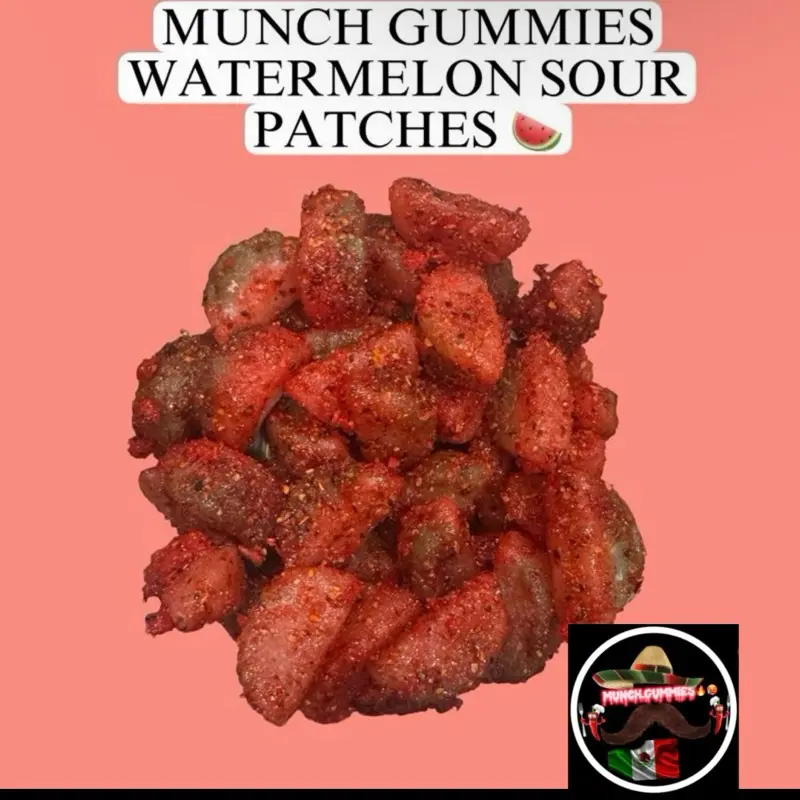 Munch Gummies ~ Sour Watermelon Patch Snack