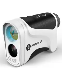 PEAKPULSE 1200/1700 Yards Range Finder Golf with Slope 6X Zoom Angle Measurement Laser Golfing Rangefinders Distance Flag Pole Locked with Vibration Golfer Accessories for Men Women
