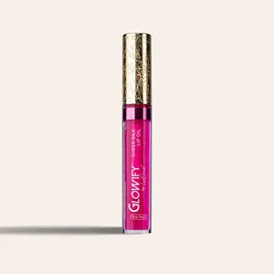 Glowify Sheer Silk Lip Oil – Hydrating Glossy with Sheer Tint, Botanical Oils, Vitamin C, Non-Sticky & Vegan