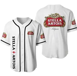 Trendy Stella Artois Unisex Baseball Jerseys, Party Shirt, Lovely Gift For Beer Lovers