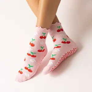 Cherry Blossom Grip Socks
