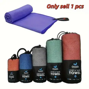 High Absorbent Quick-Dry Microfiber Travel Sports Towel, Lightweight Mesh Bag Included, Ideal for Camping Hiking Yoga Golf Beach, Quick Drying Towel, Travel Towels
