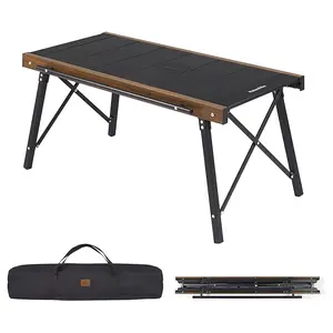 Naturehike IGT Modular Camping Table  Foldable Ultralight, Portable Aluminum Camp Table with Carry Bag for Car Camping, Picnic, RV Trip, Patio, BBQ camping accessories