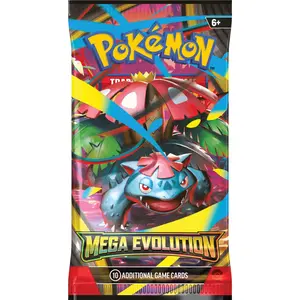 Pokémon TCG: Mega Evolution Single Booster Pack-10 cards