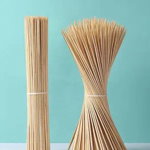 50pcs 30cm BBQ Bamboo Skewers for Home and Outdoor Use Utensils