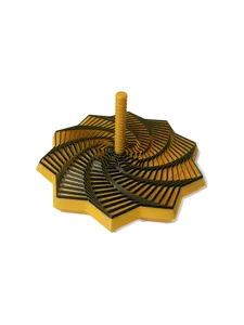 Fidget Star - Star Shape Fidget Toy for Stress Relief - Calming & Relaxing Activity - Unique Sound & Mesmerizing Effect