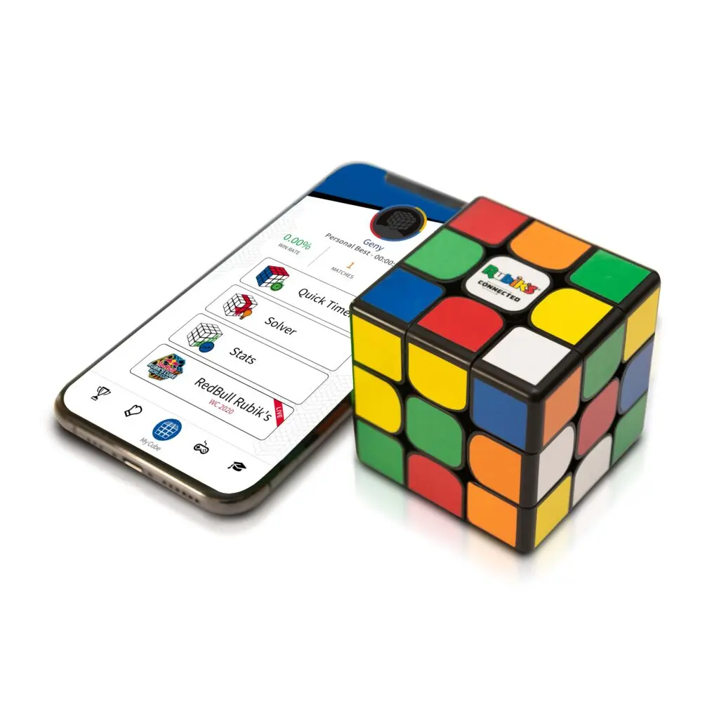 Rubik's Connected Smart Bluetooth Cube – Interactive Speed Cube with Learning App