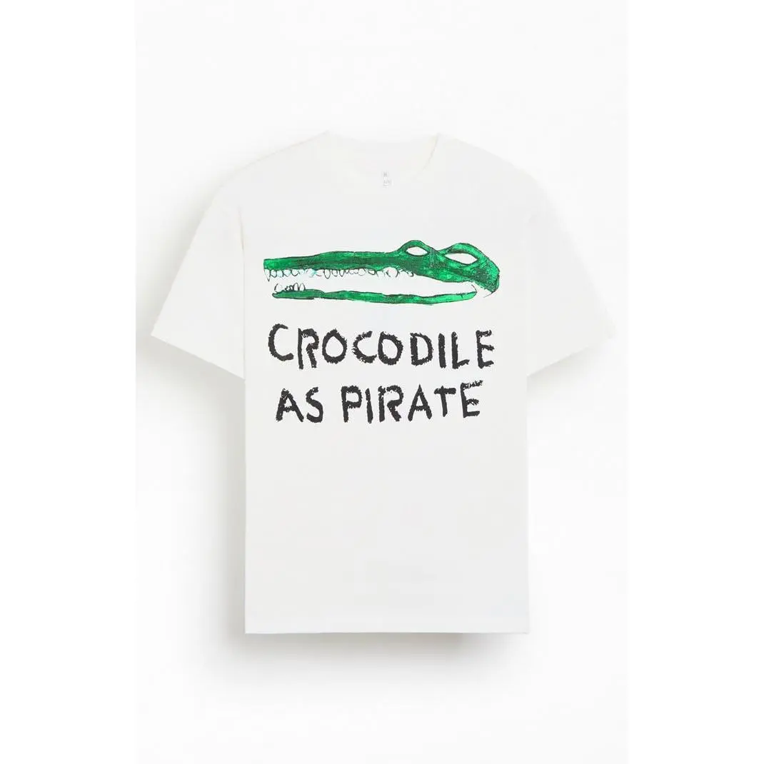 PacSun Men's Basquiat Croc T-Shirt - Multicolor