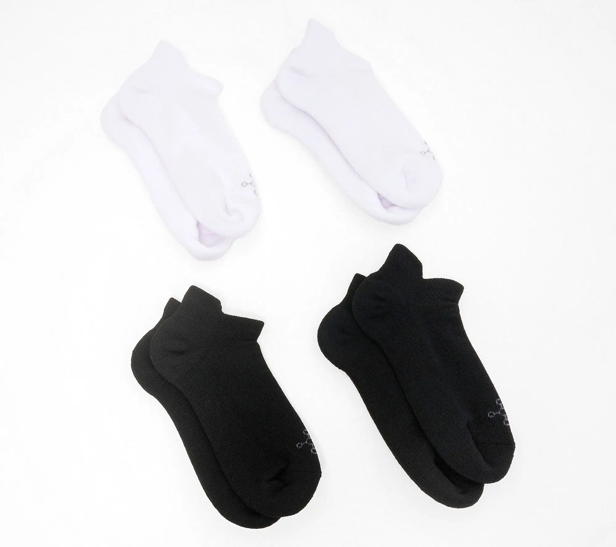 Tommie Copper 4pk Easy Fit No Show Compression Socks
