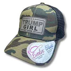 Trump Girl - Get Over It! Patch Hat