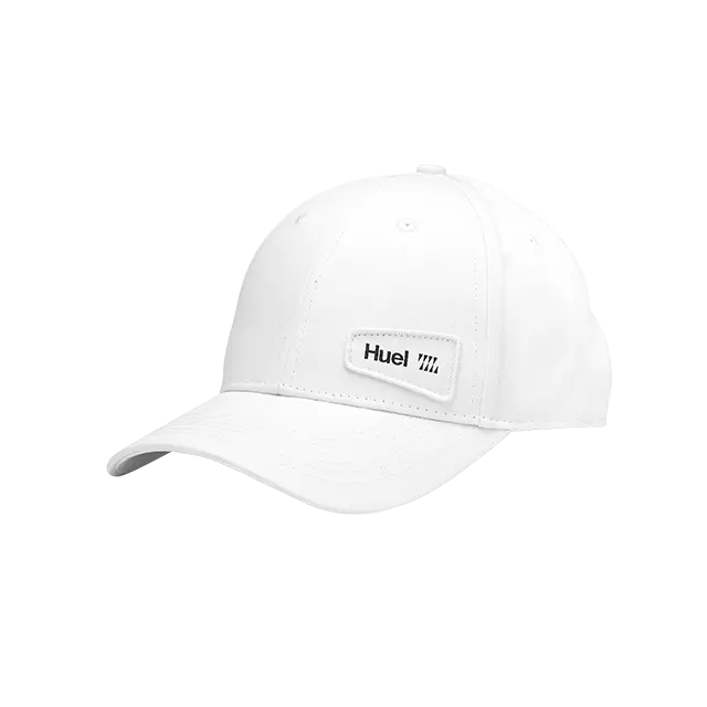 Huel Men's Cap v1.0 Organic Cotton & Recycled Plastic Visor Eco-Friendly Unisex Fashion Accessory for Everyday Wear