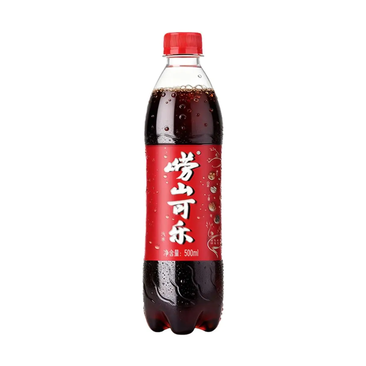LAOSHAN Cola 500ml - China's Original Carbonated Drink, Brewed with Mineral Water, Classic Refreshment