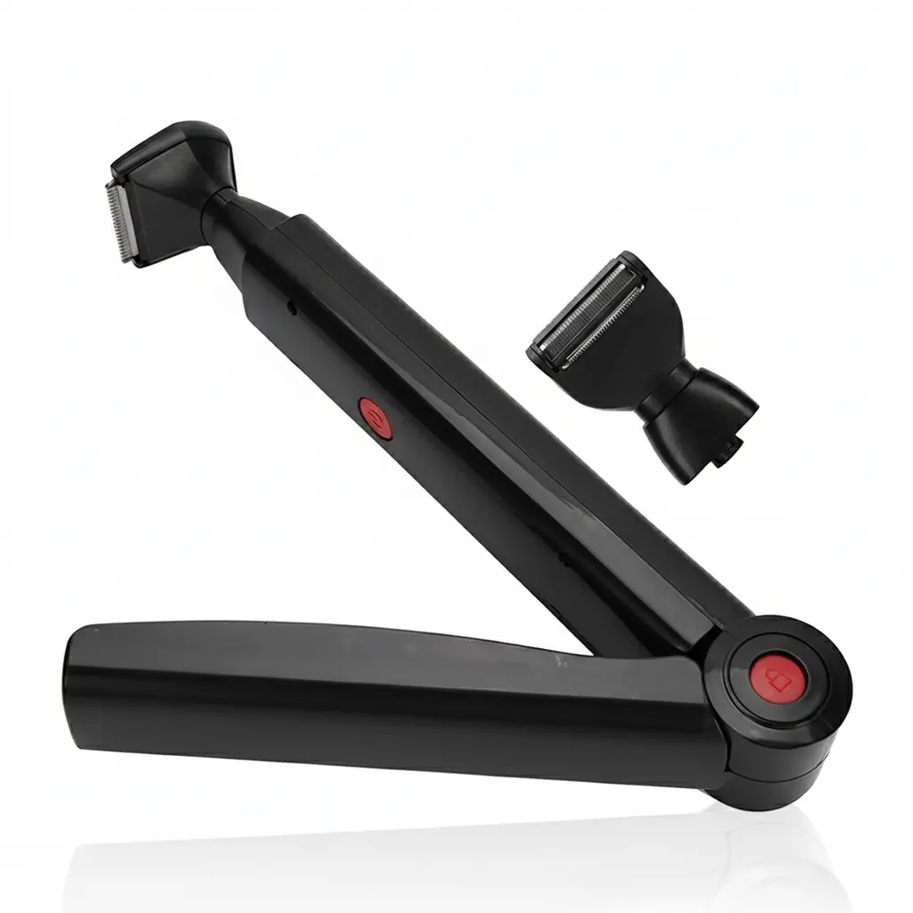 Electric Back Shaver and Body Hair Trimmer for Men – Extendable Long-Handle Back Razor for Hard-to-Reach Areas, Manscaping Tool Extendable Long-Handle Back Razor for Hard-to-Reach Areas, Manscaping Tool for Coarse Back Hair