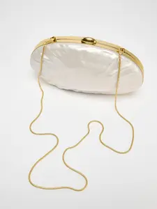 Women's Elegant Pearl Effect Evening Bag, Exquisite Trendy Clutch Bag, Fashionable Bag for Party Decoration
