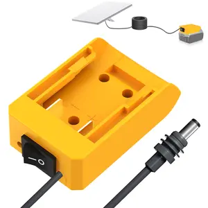 Solar Power Adapter  Converter for Starlink Mini – Compatible with DeWalt 18V/20V/60V Li-ion Batteries, Easy-Install Off-Grid Power Solution for Camping, RV, Hiking