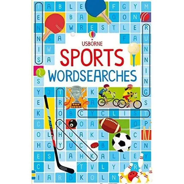 Used English Sports Wordsearches Puzzles - Good, 0.5 lbs, Coverage of Sports, by Phillip Clarke (Paperback)