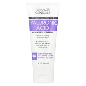 Advanced Clinicals Hyaluronic Acid, Instant Skin Hydrator, 2 fl oz (59 ml)