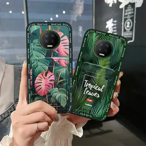 Durable Anti-dust Phone Case For Infinix X690/Note7 Back Cover Dirt-resistant Shockproof Card sleeve Full wrap Cartoon Cover protective Card slot Soft case Fashion Design Silicone