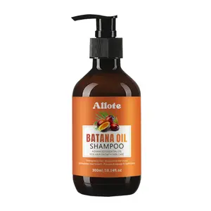 Allote Batana Oil Hair Growth Shampoo, Strengthening Regrowth Shampoo for Men & Women with Thinning Hair & Hair Loss, Infused Rosemary, Mint Oil Nourishes Scalp, Sulfate Free for All Hair Types, 10.15 fl.oz