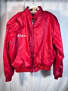 Vintage Alabama Bomber Satin Jacket Small