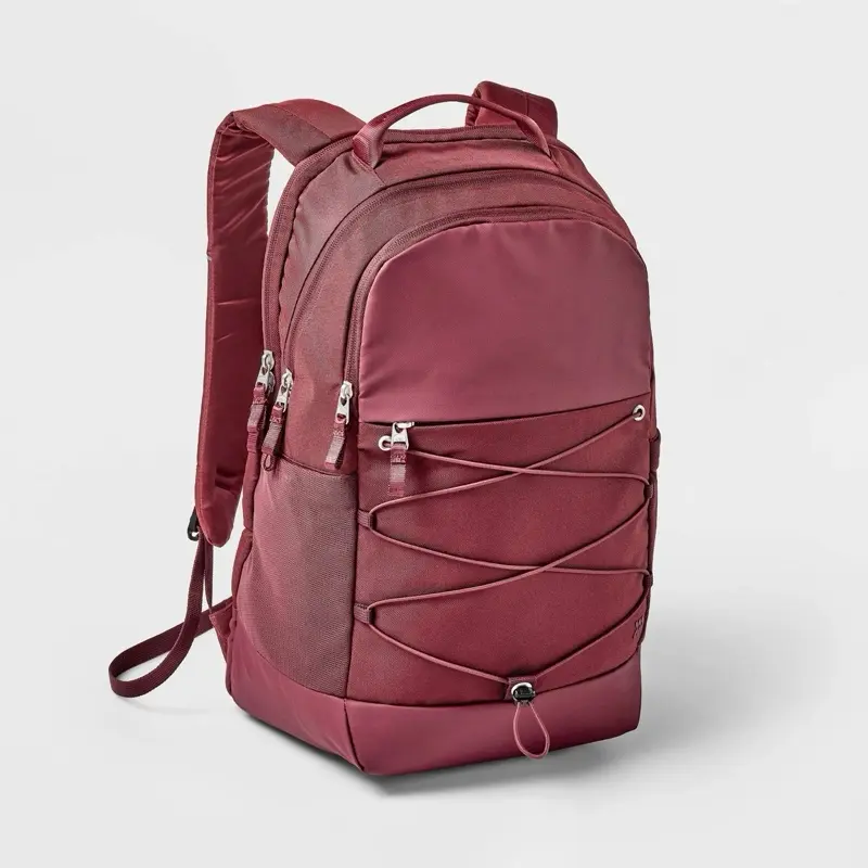 Unisex Multifunctional Waterproof Sporty Backpack, All In Motion Maroon, Travel Backpacks for Student School Use