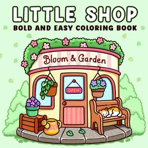 Adult & Kids Comfort Coloring Book, Learning Supplies, Toy, Back-To-School Essential, Stress Relief Design, Christmas Gift
