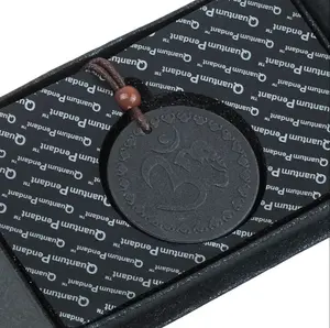 OM Quantum EMF Protection Necklace (Energy Ions Reiki Healing Shungite Stone) Radiation Protector