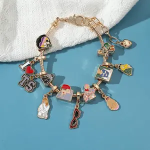 Famous Pop Singer Bracelet Blind Box Set - Creative Metal Mold with Mildew, Ideal for Fans and Collectible Souvenir Fan Clackers