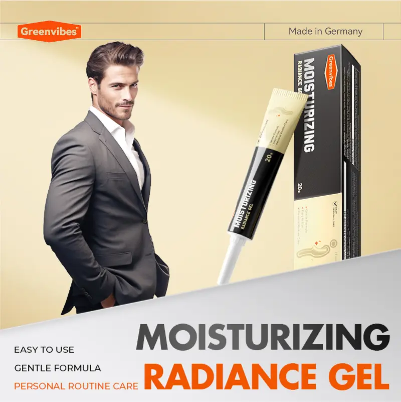 Soothing Moisturizing Gel for Daily Personal Care, a Natural Formula that Relieves Discomfort and Hydrates Skin