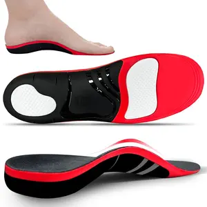 Stylish & Comfy Plantar Fasciitis Insoles - High Arch Support Orthotic Inserts for Men & Women Pain Relief All-Day Standing