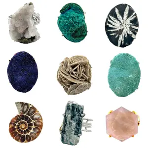 Tray 1 -【No.110-118】Unique Handmade Crystal Ring
