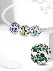 Four-leaf Clover Design Beaded Necklace, Adjustable Necklace for Women & Girls, Fashion Jewelry for Party, Daily Decor, Trendy All-match & Exquisite Jewelry for Birthday Gift