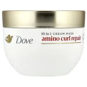 Dove Amino Curl Repair, 10 in 1 Cream Mask, 9.2 oz (260 g)