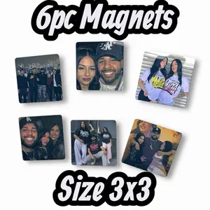 3x3 photo magnets Decoration Home Decor