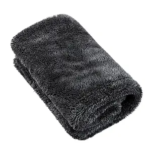 Microfiber Car Drying Towel 1300GSM Quick-Dry High-Absorbent Edgeless Streak-Free Lint-Free for Car Detailing Washing 16x24in Size Professional Quality-cars accessories