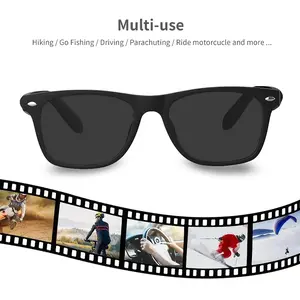 Wireless Audio Smart Glasses, Unisex Sunglasses, Remote Photography, Open Ear Headphones with Microphone & Speaker, Listen Music, Answer Calls, Multifunctional Audio Sunglasses