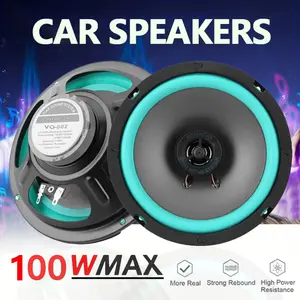 Car Speaker 6 Inch 2 Way Coaxial Stereo Speakers, Enhanced Audio Experience for Car Sound System, Front and Rear Set High Pitched Speakers