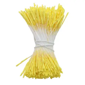 380pcs Artificial Flower Stamen 1mm Diameter, Wedding Floral Arrangement, Album Decoration, DIY Creative Cards & Crafts, Handicraft