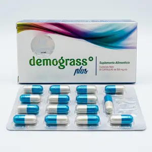 2 Demograss PLUS 60 DAY Supply GUARANTEED Original Demograss 2 MESES 60 CAPSULES