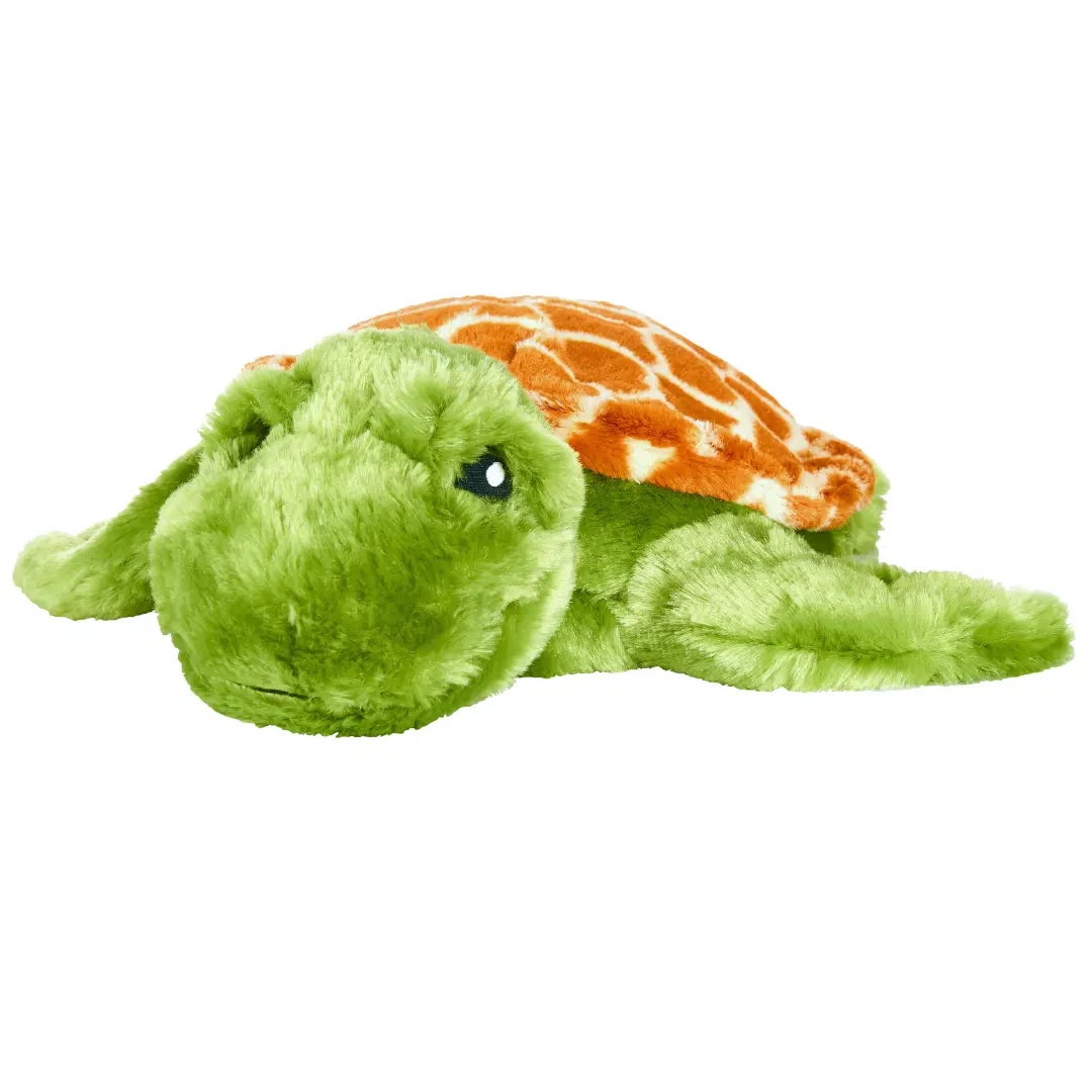 Tyson Turtle Warm Pals Weighted Stuffed Toy - Heatable, Coolable (Cool in the Freezer), Infused with Lavender Scent, Unisex for Healing, Play, Road Trips, Airplanes