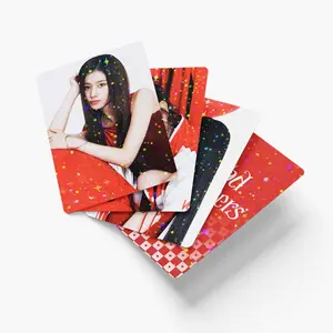 45 Pieces Twice Season's Greetings Photo Cards, Lomo Style Small Cards, Photocard, Perfect for Fans, Ideal Gift for Music Enthusiasts