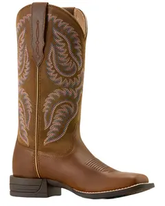 Ariat Women's Women'S Cattle Caite Western Boot Broad Square Toe - 10074329